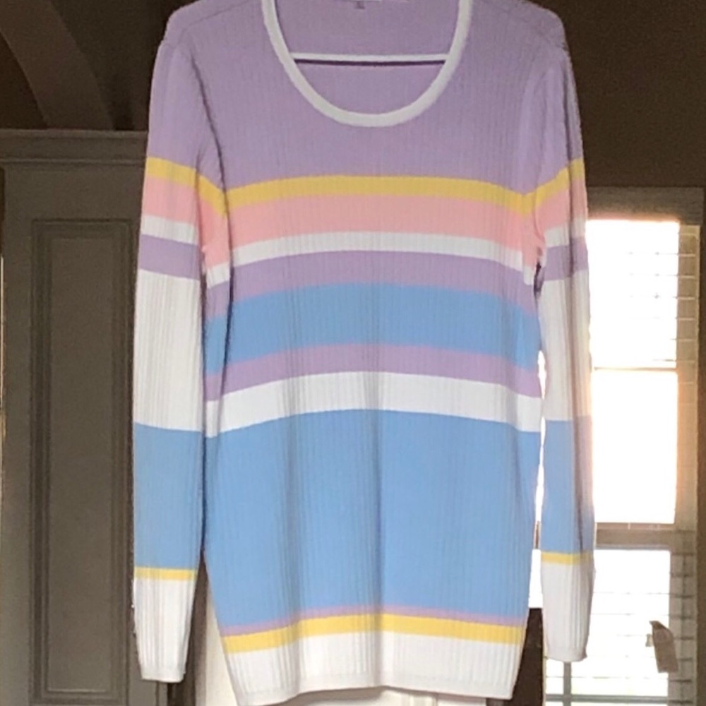 Calvin Klein Multi Stripe Sweater